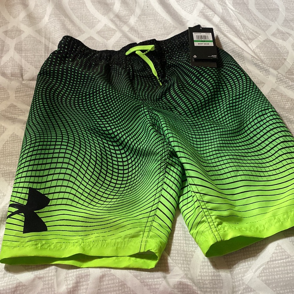 UA swim trunks